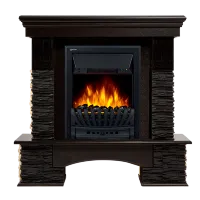 Портал Firelight Pietra Nuovo Classic сланец чёрный, шпон венге