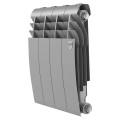 Royal Thermo BiLiner 350 Silver Satin радиатор 4 секций 1