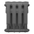 Royal Thermo BiLiner 350 Silver Satin радиатор 4 секций 3