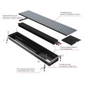 Royal Thermo atrium-90/300/2500-DG-U-NA внутрипольный конвектор 5