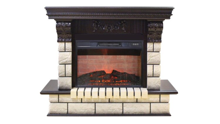 Камин электрический RealFlame Gracia 25'5/24 AO c очагом Irvine 24