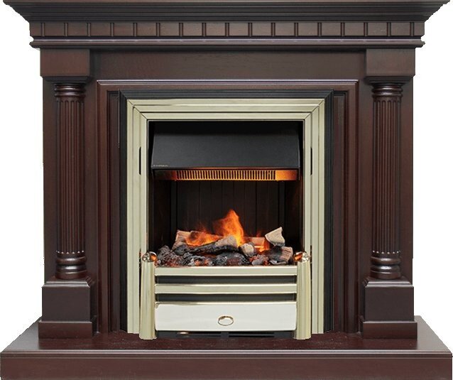 Электрокамин Dimplex Dallas - Темный дуб с очагом Cavendish