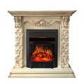 Электрокамин Royal Flame Adriana - Cлоновая кость с очагом Majestic FX Black 1