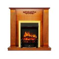 Электрокамин Royal Flame Lumsden - Дуб антик с очагом Fobos FX Brass 1