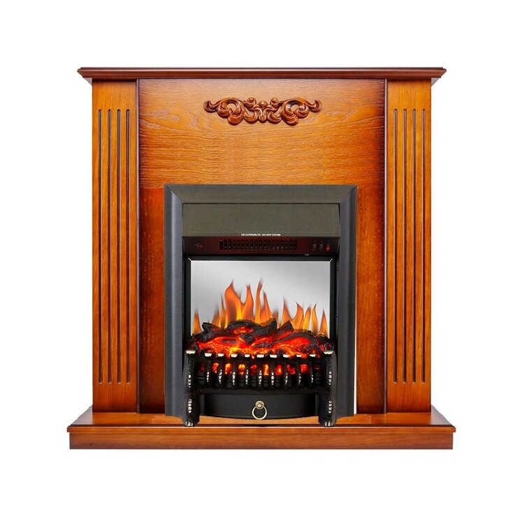 Электрокамин Royal Flame Lumsden - Дуб антик с очагом Fobos FX M Black