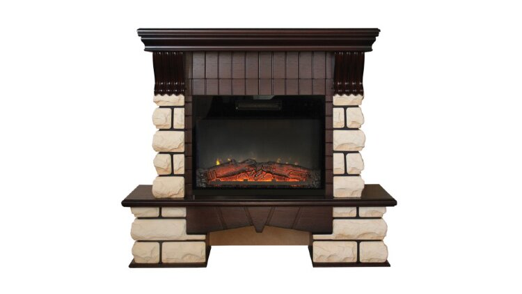 Камин электрический RealFlame Kavkaz 25,5/24 AO c очагом Kendal 24