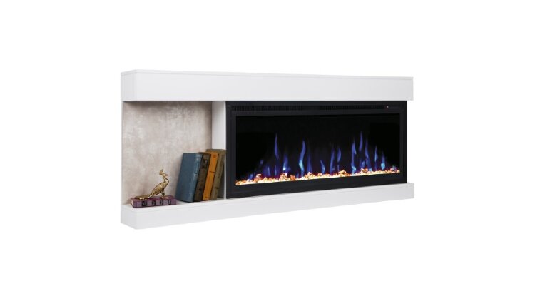 Камин электрический RealFlame Contemp 60 WT с очагом Saphir 60