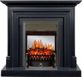 Электрокамин Royal Flame Bradford - Серый графит с очагом Fobos FX M Black 1