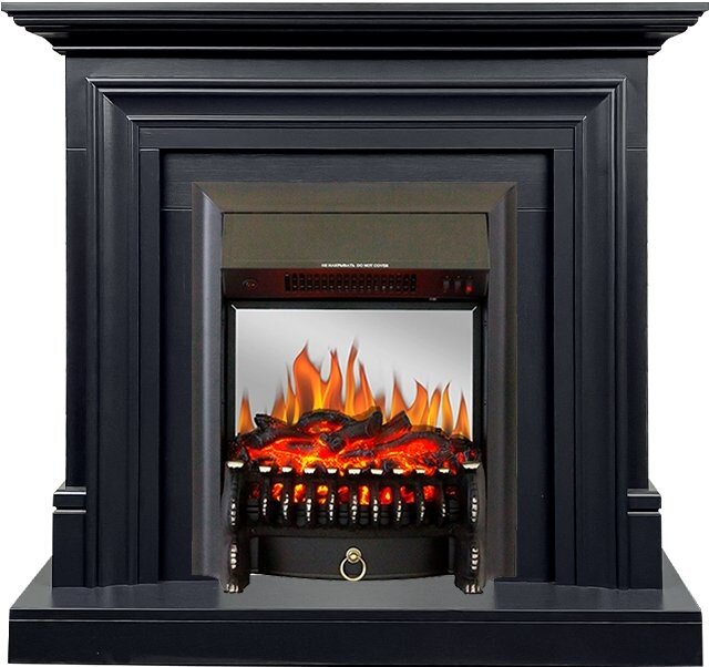 Электрокамин Royal Flame Bradford - Серый графит с очагом Fobos FX M Black