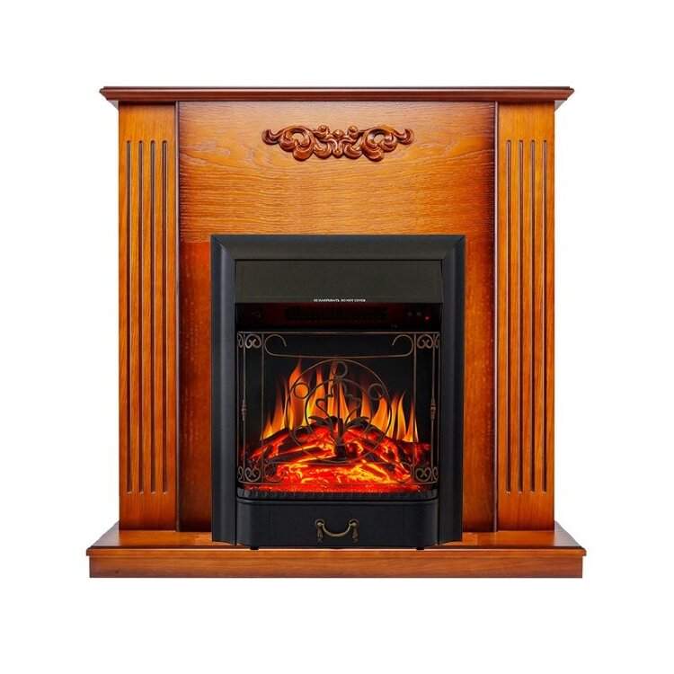 Электрокамин Royal Flame Lumsden - Дуб антик с очагом Majestic FX Black