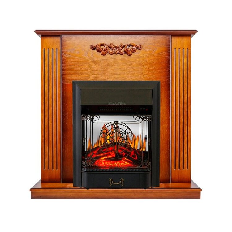Электрокамин Royal Flame Lumsden - Дуб антик с очагом Majestic FX M Black