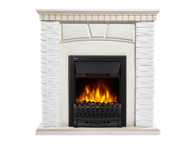 Портал Electrolux Porto Classic камень белый шпон беленый дуб