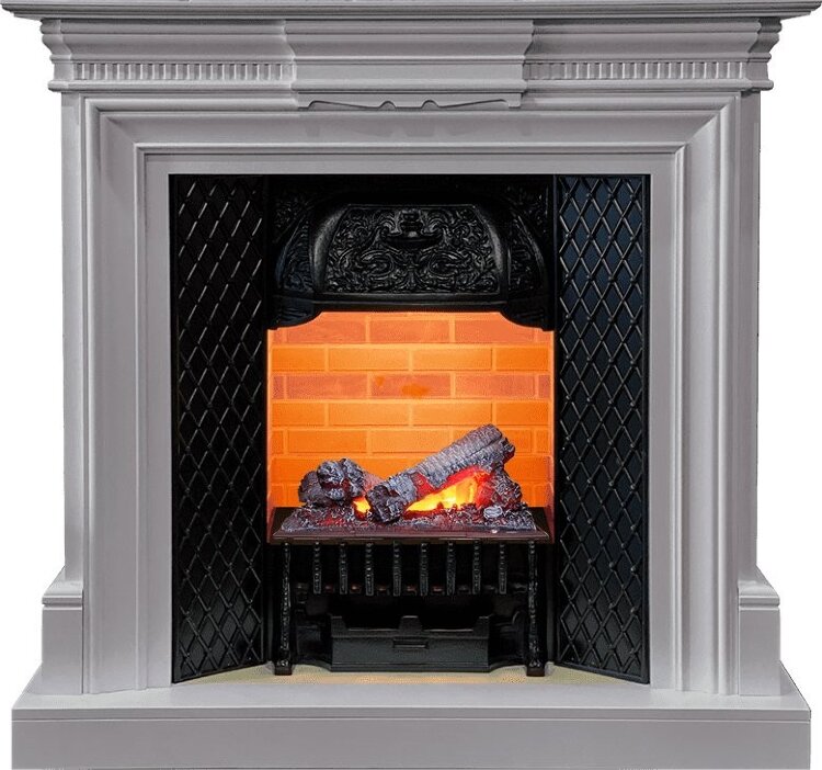 Электрокамин Dimplex Chelsea - Grey (Ширина 1080 см) с очагом Cassette 400 NH