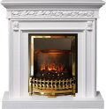 Электрокамин Dimplex Valletta - Белый (Ширина 1040 мм) с очагом Atherton 1