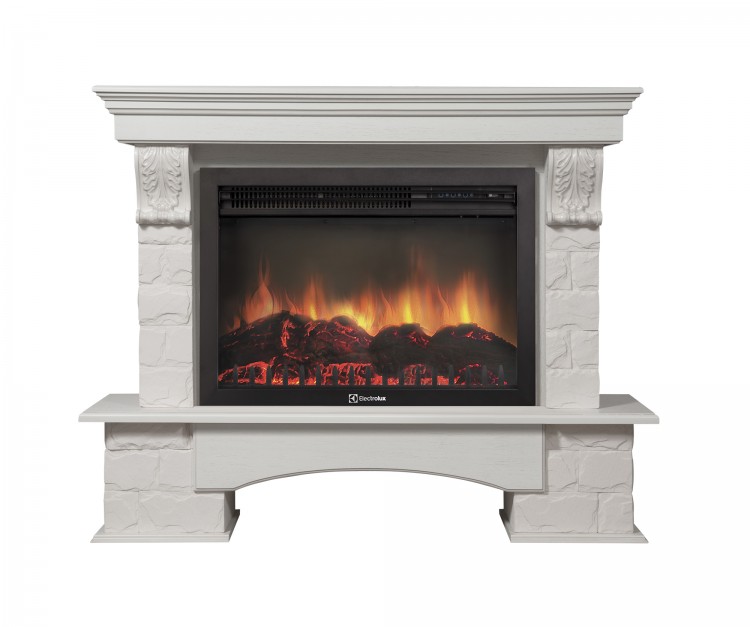 Портал Electrolux Forte 30S камень белый, шпон беленый дуб