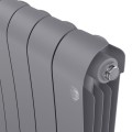Royal Thermo Infinity 500 Silver Satin 4 секций радиатор 3