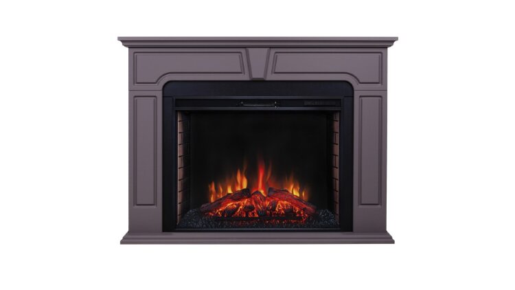 Камин электрический RealFlame Theodor 33 GR с очагом Epsilon 33 S