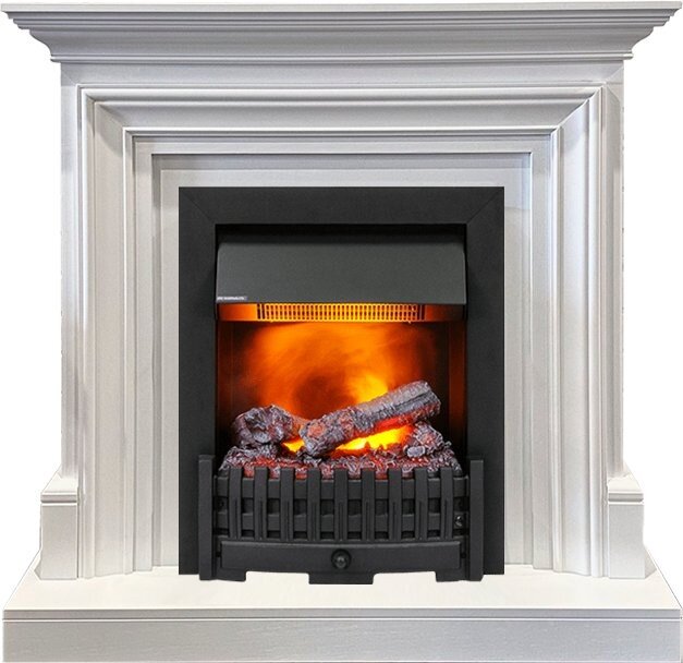 Электрокамин Dimplex Bradford - Белый с очагом Danville Black FB2
