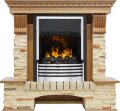 Электрокамин Dimplex Pierre Luxe - Дуб / Сланец с очагом Flagstaff 1