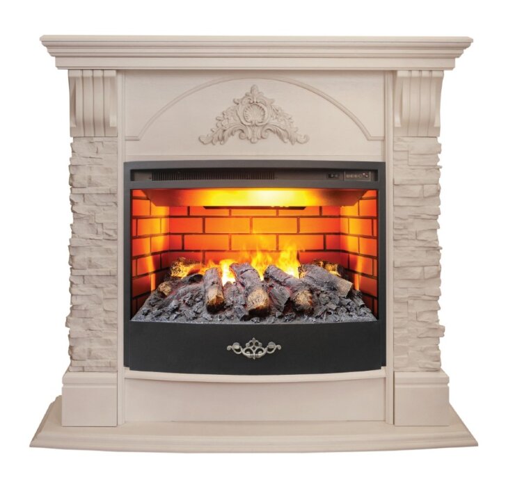 Камин электрический RealFlame Athena WT с Firestar 25,5 3D