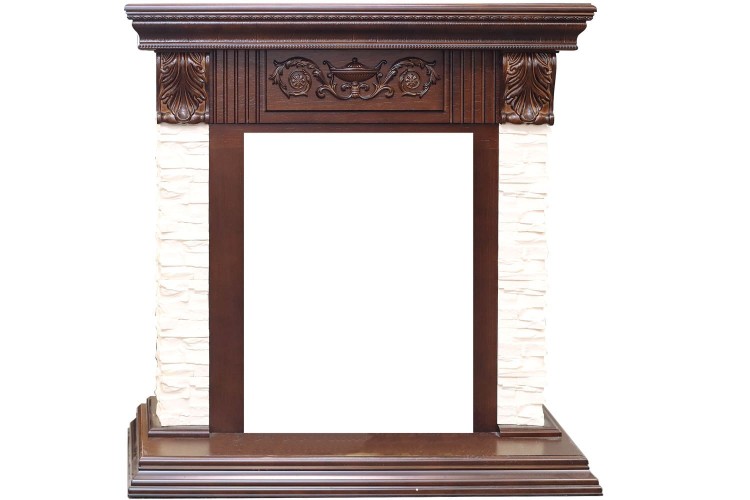 Dimplex Luxemburg под классический очаг сланец бежевый/темный дуб