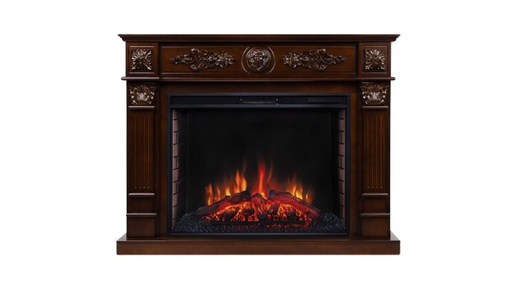 Камин электрический RealFlame Leonardo 33 NT с очагом Epsilon 33 S