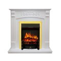 Электрокамин Royal Flame Sorrento - Белый дуб с очагом Fobos FX Brass 1