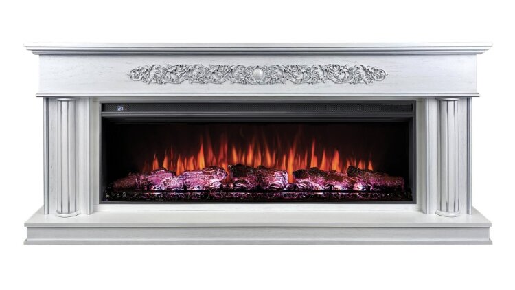 Камин электрический RealFlame Pasadena 52 WT с очагом Joker 52