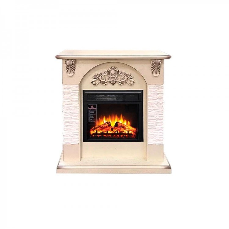 Royal Flame Chester Vision 18 LED FX сланец мелкий белый/слоновая кость с патиной