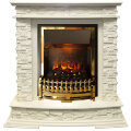 Dimplex Luzern под классический очаг сланец бежевый/слоновая кость с патиной 3