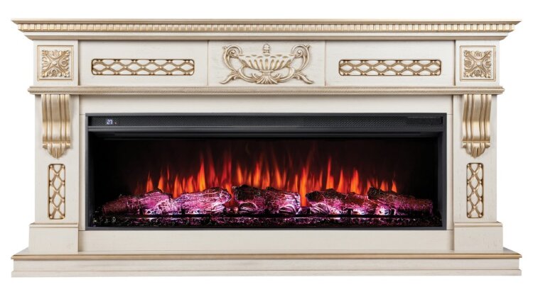 Камин электрический RealFlame Corsica 52 WT с очагом Joker 52