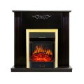 Электрокамин Royal Flame Lumsden - Венге с очагом Majestic FX Brass 1