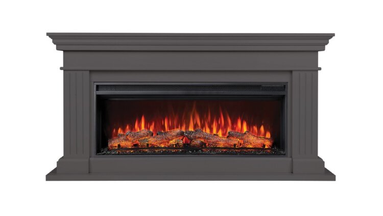 Камин электрический RealFlame Ontario 45 GR с очагом Joker 45