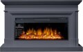Электрокамин Royal Flame Coventry - Серый графит (Ширина 1400 мм) с очагом Vision 42 LOG LED 1