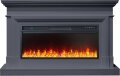 Электрокамин Royal Flame Coventry - Серый графит (Ширина 1400 мм) с очагом Vision 42 LED 1