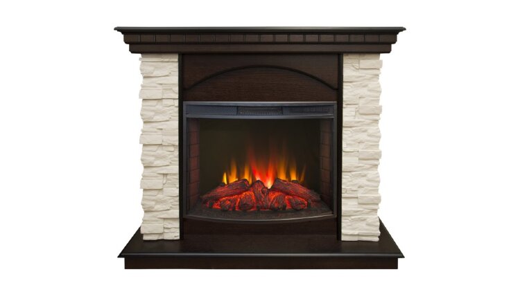 Камин электрический RealFlame Elford 25,5 AO с Evrika 25,5