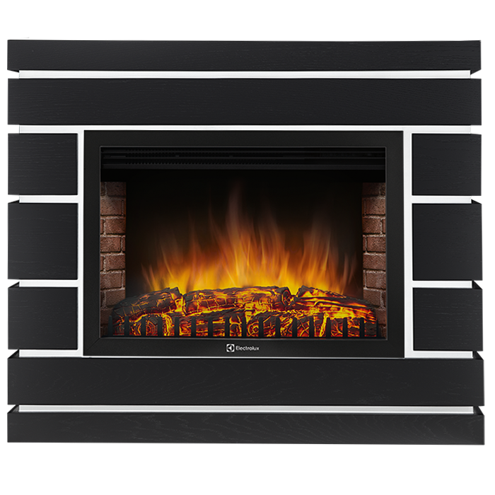 Портал Firelight Moderno 25 черный дуб