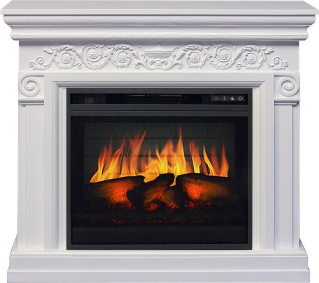 Электрокамин Royal Flame Athena - Белый с очагом Vision 23 EF LED 3D FX
