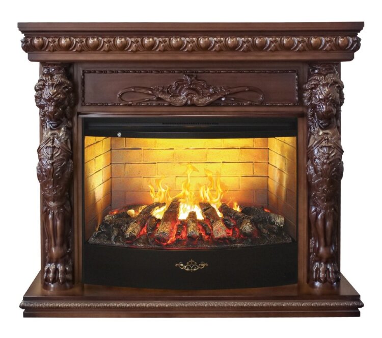 Камин электрический RealFlame Romano 33 AO с FireStar 33 3D