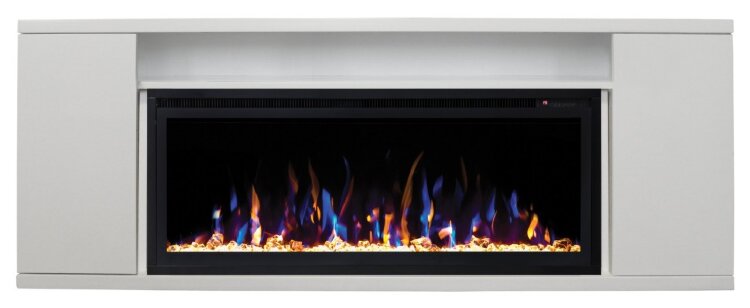 Камин электрический RealFlame BERGEN WT с очагом Saphir 42