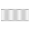 Royal Thermo Shift Q30 C2050 - 24 секций RAL9016 дизайн-радиатор 2