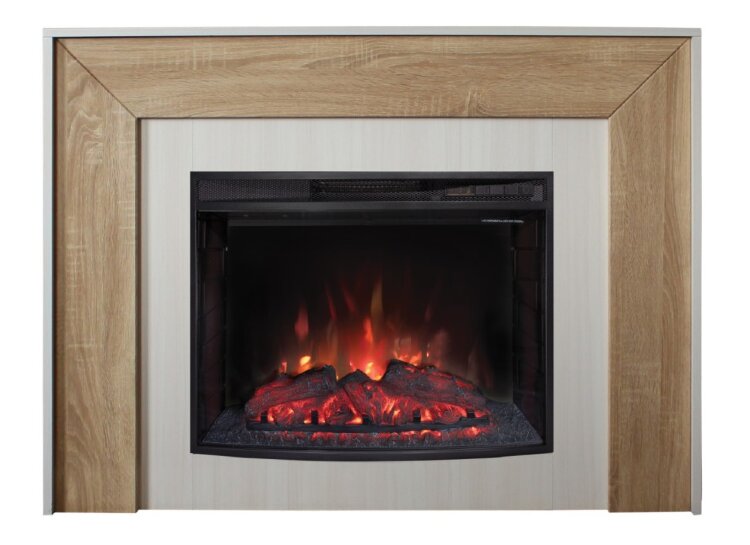 Камин электрический RealFlame Jersey 25,5 WT  c Evrika 25,5