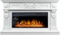 Каминокомплект Royal Flame Corsica - Матовый белый с очагом Vision 42 LOG LED 1