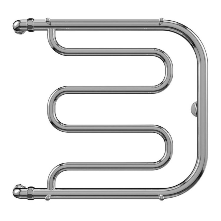 Royal Thermo Фокстрот 600х600 с полкой - полотенцесушитель