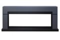 Электрокамин Royal Flame Lindos Graphite Grey (линейный) с очагом Vision 60 LED 2