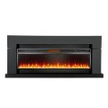 Электрокамин Royal Flame Lindos Graphite Grey (линейный) с очагом Vision 60 LED 1