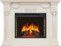 Каминокомплект Royal Flame London - Слоновая кость с патиной с очагом Vision 28 EF LED FX 1