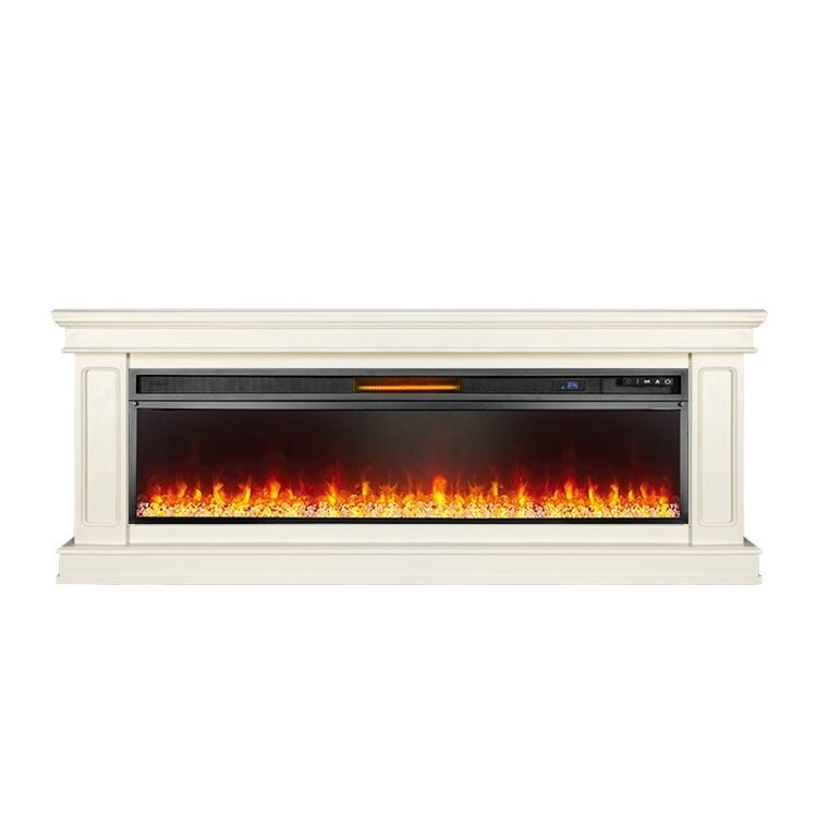 Электрокамин Royal Flame Geneva 60 - Слоновая кость с очагом Vision 60 LED