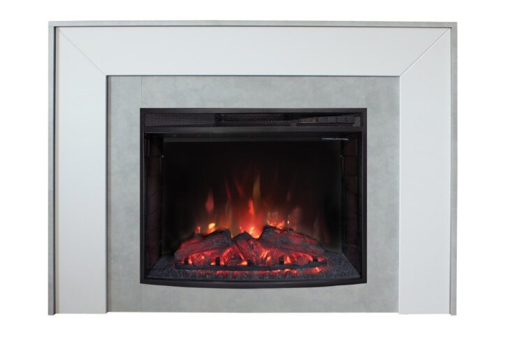 Камин электрический RealFlame Jersey 25,5 GR c Evrika 25,5