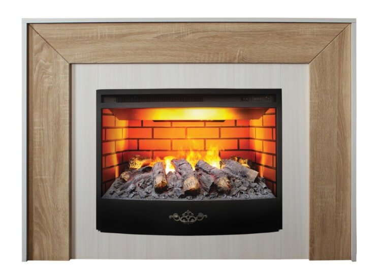 Камин электрический RealFlame Jersey WT c Firestar 25,5 3D